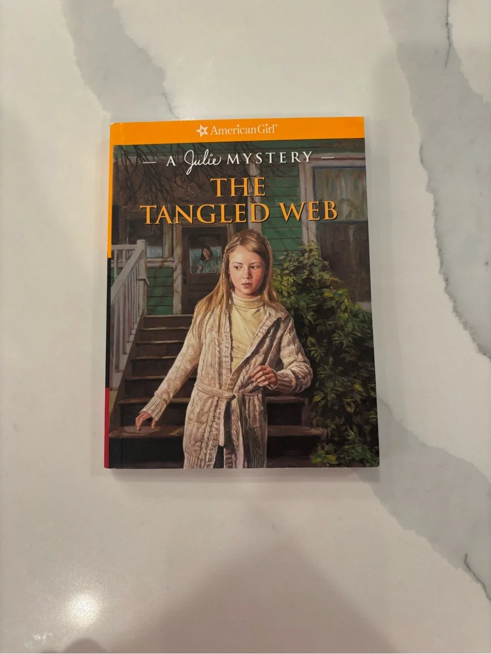 American Girl Paperback Set with Yellow, Red, and Green Covers